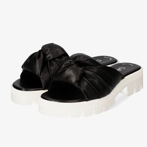 Gabor Black Knotted Mules